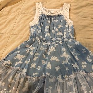 4T Epic Threads blue lace dress